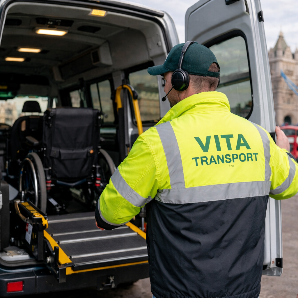 Wheelchair-accessible education transport vehicle